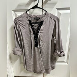 Express dress shirt- small - mauve color